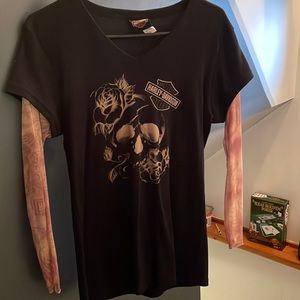 HD women’s tattoo sleeve shirt